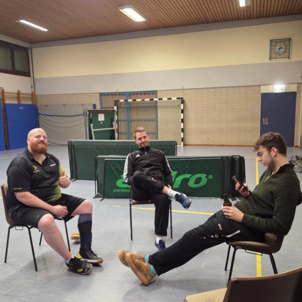 Nico Gerlach, Stafan Staats und Luca Geppert